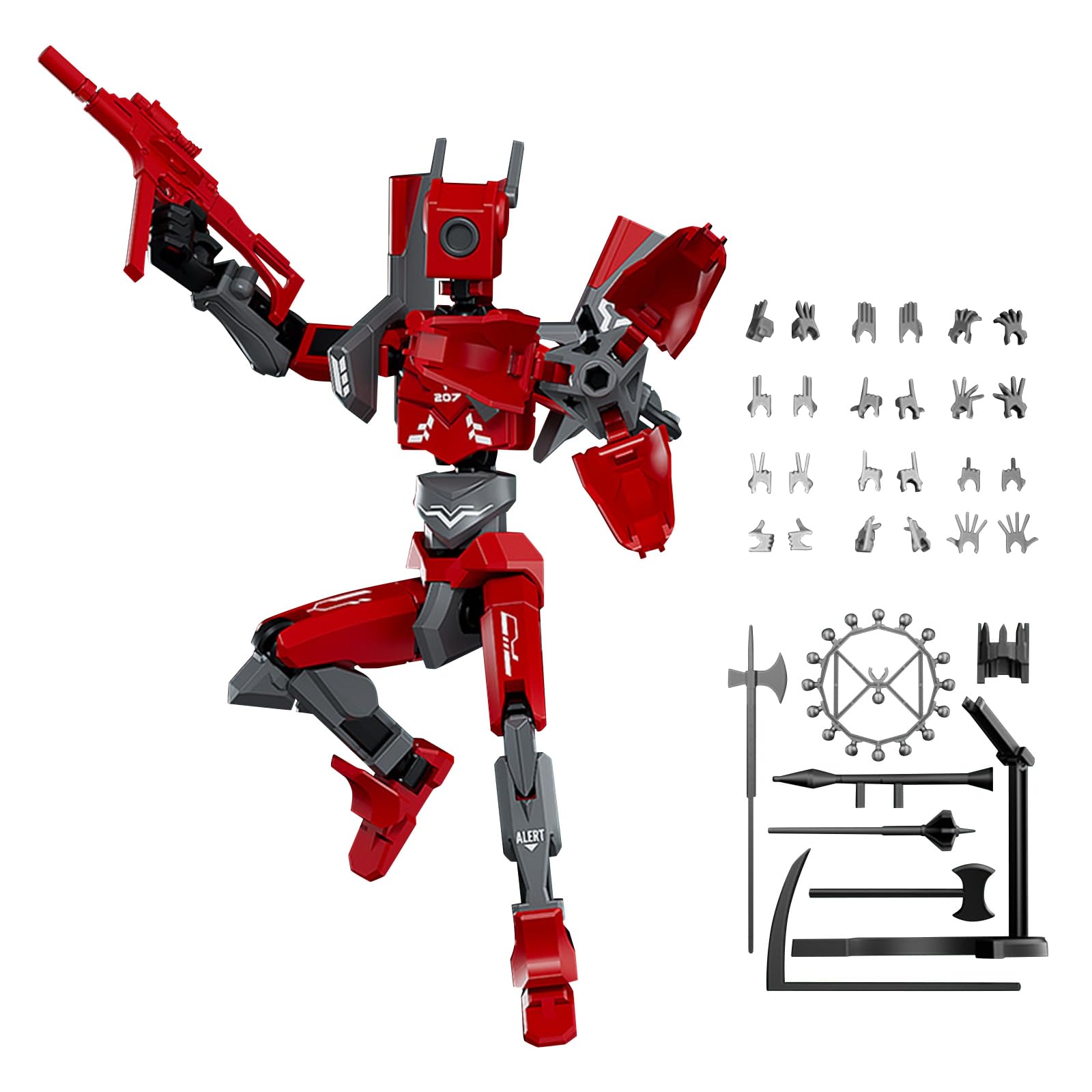 Amazon.com: Hajmiiikey Sentinel 13 Action Figure Sixth Generation